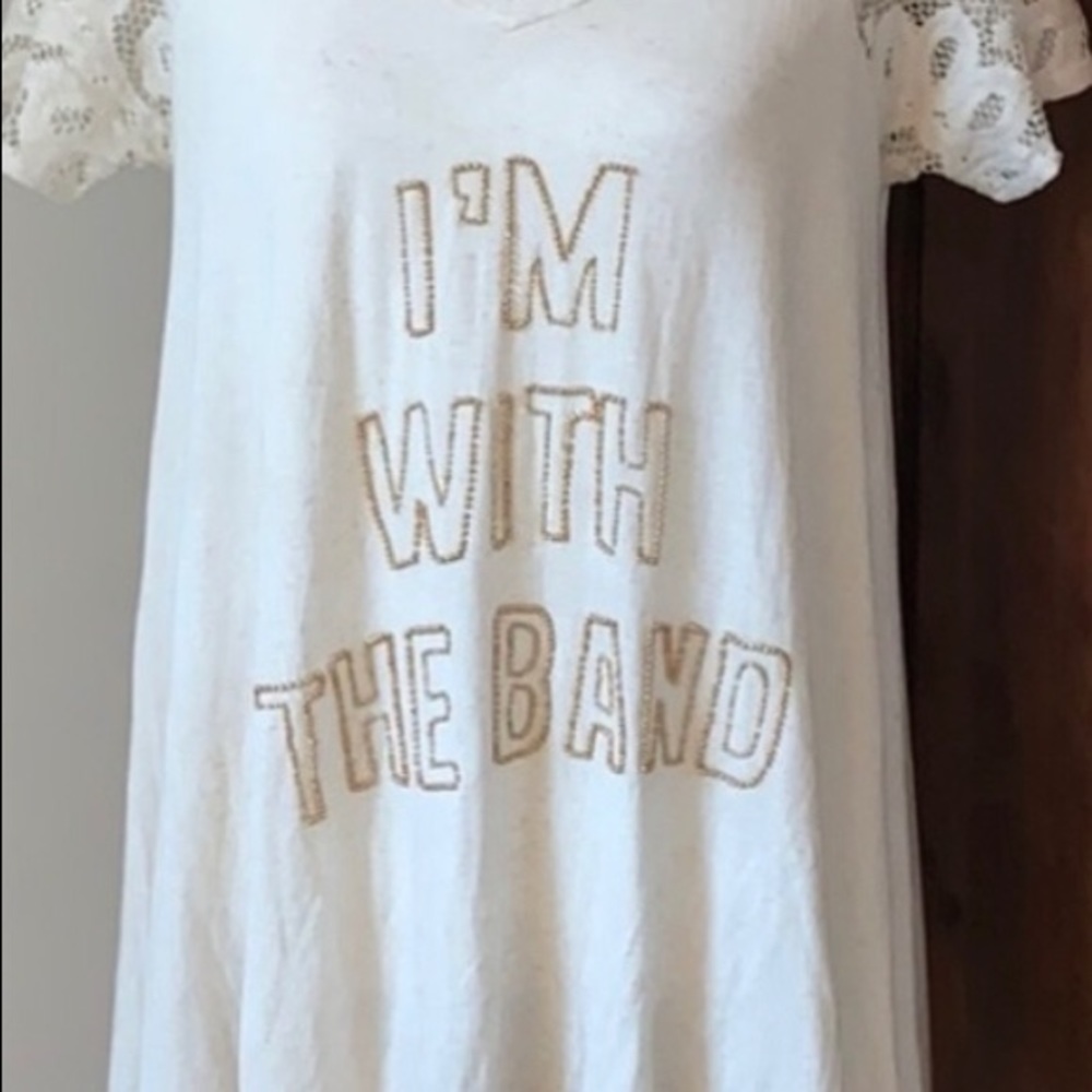 Judith March asymmetrical tunic- I’m With The Band
